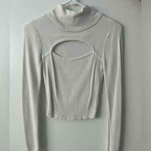 Hollister Cut out Turtleneck Top